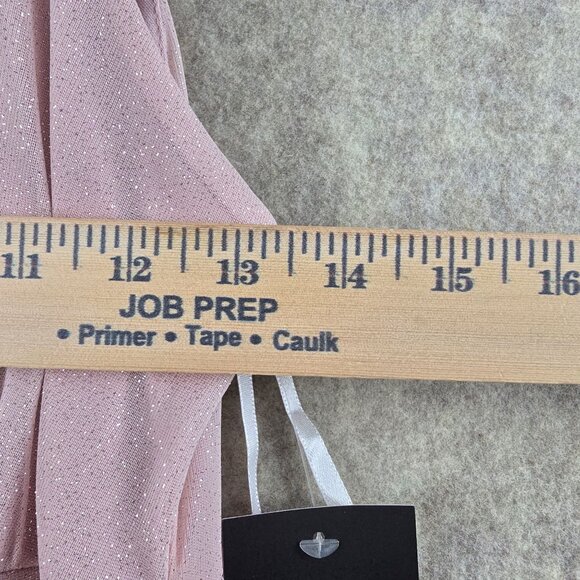 En Focus Studio Pink Sparkle Sleeveless Maxi Dress - Picture 9 of 9